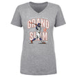 Francisco Lindor Women's V-Neck T-Shirt | 500 LEVEL