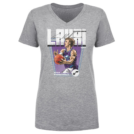 Lauri Markkanen Women's V-Neck T-Shirt | 500 LEVEL