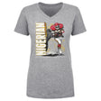 Christian Okoye Women's V-Neck T-Shirt | 500 LEVEL