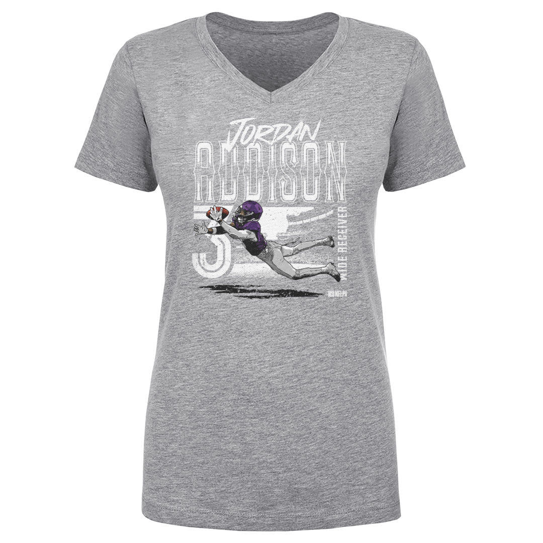 Jordan Addison Women's V-Neck T-Shirt | 500 LEVEL
