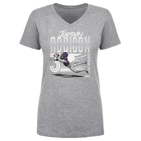 Jordan Addison Women's V-Neck T-Shirt | 500 LEVEL