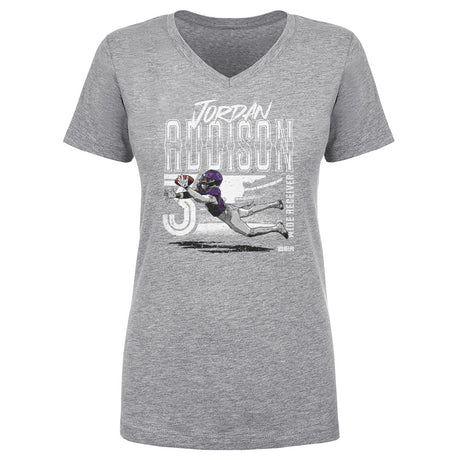 Jordan Addison Women's V-Neck T-Shirt | 500 LEVEL