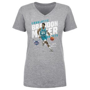 Brandon Miller Women's V-Neck T-Shirt | 500 LEVEL