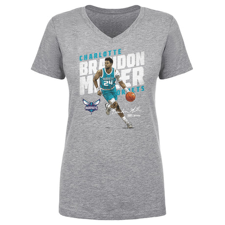 Brandon Miller Women's V-Neck T-Shirt | 500 LEVEL