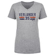 Justin Verlander Women's V-Neck T-Shirt | 500 LEVEL