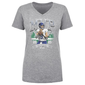 Matthew Stafford Women's V-Neck T-Shirt | 500 LEVEL