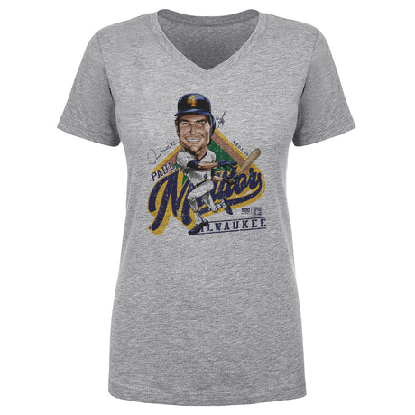 Paul Molitor Women's V-Neck T-Shirt | 500 LEVEL