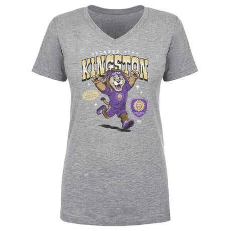 Orlando City Women's V-Neck T-Shirt | 500 LEVEL