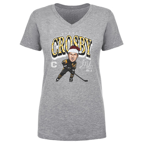 Sidney Crosby Women's V-Neck T-Shirt | 500 LEVEL