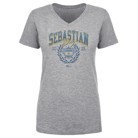Sebastian Baez Women's V-Neck T-Shirt | 500 LEVEL
