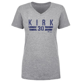 Alejandro Kirk Women's V-Neck T-Shirt | 500 LEVEL