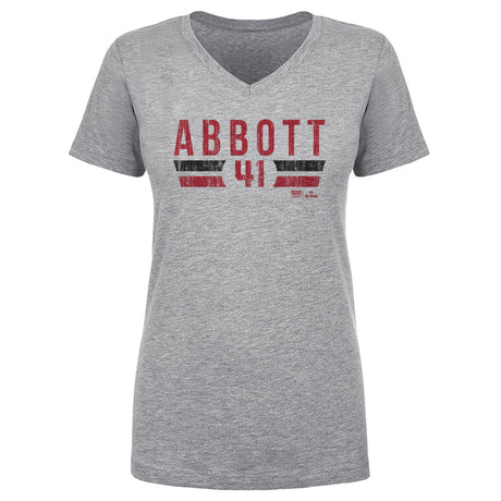 Andrew Abbott Women's V-Neck T-Shirt | 500 LEVEL