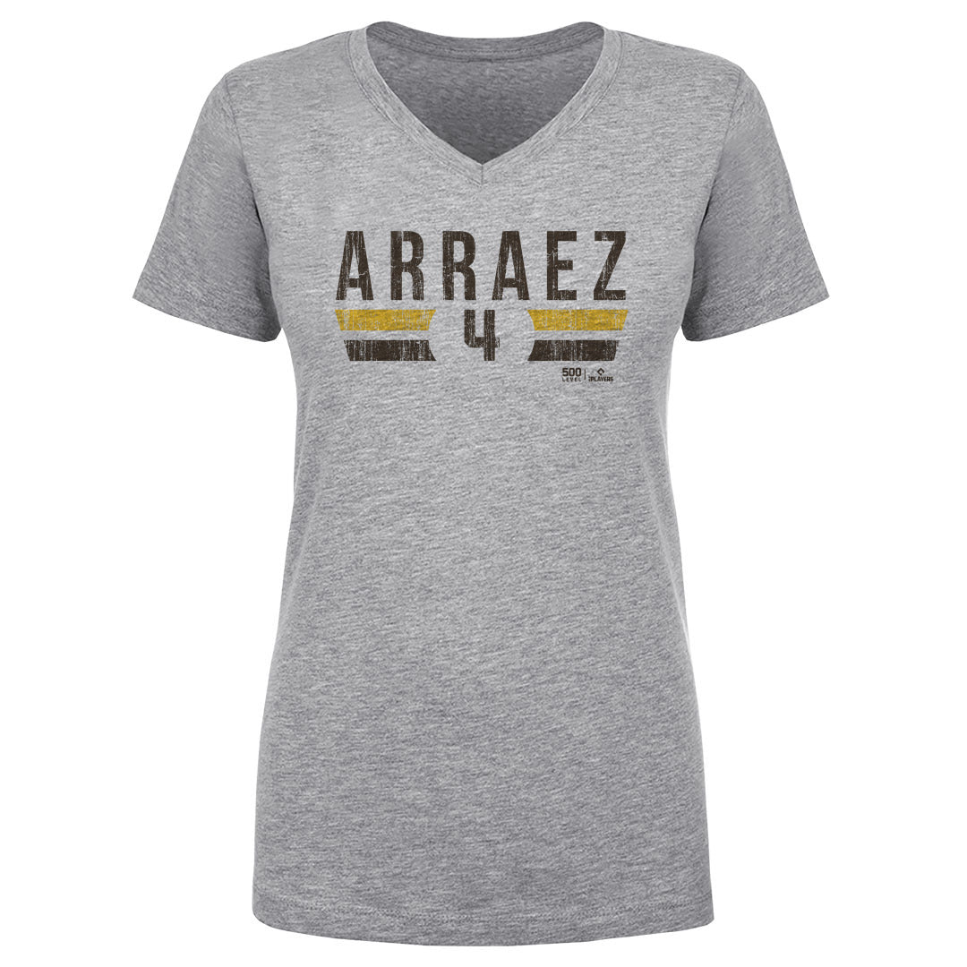 Luis Arraez Women's V-Neck T-Shirt | 500 LEVEL