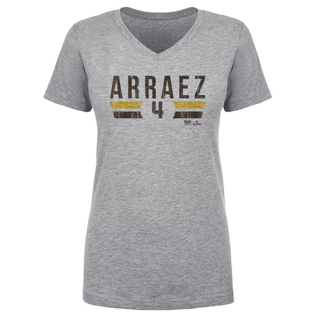 Luis Arraez Women's V-Neck T-Shirt | 500 LEVEL