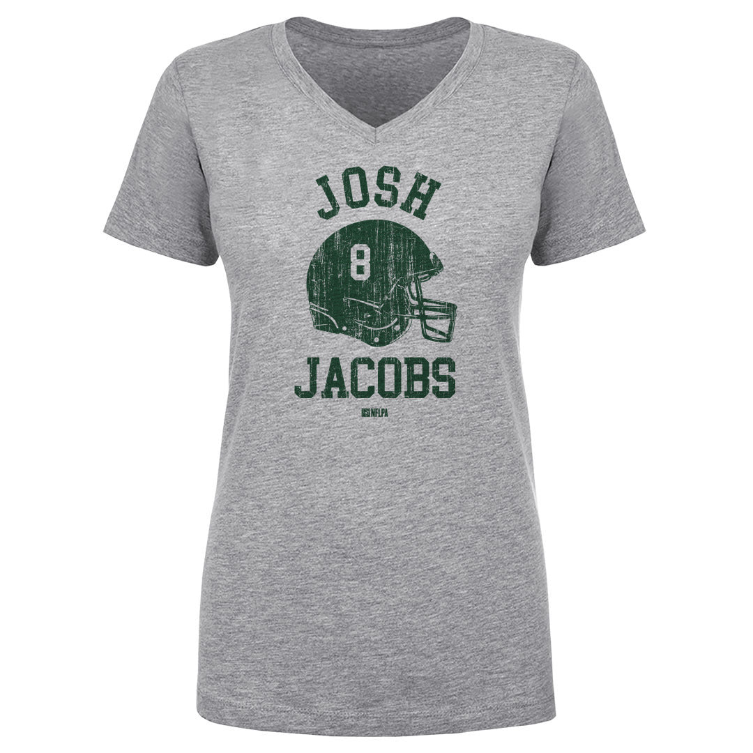 Josh Jacobs Women's V-Neck T-Shirt | 500 LEVEL