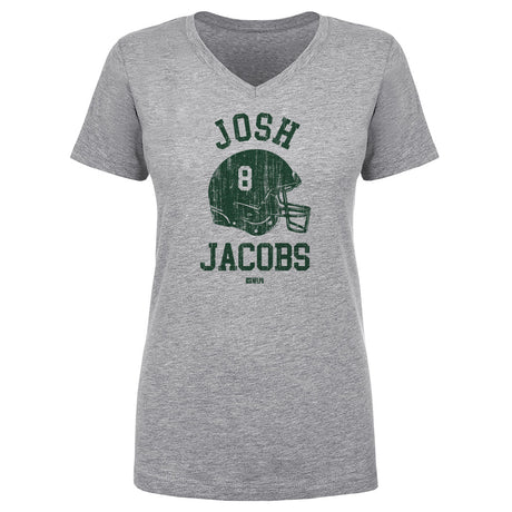 Josh Jacobs Women's V-Neck T-Shirt | 500 LEVEL