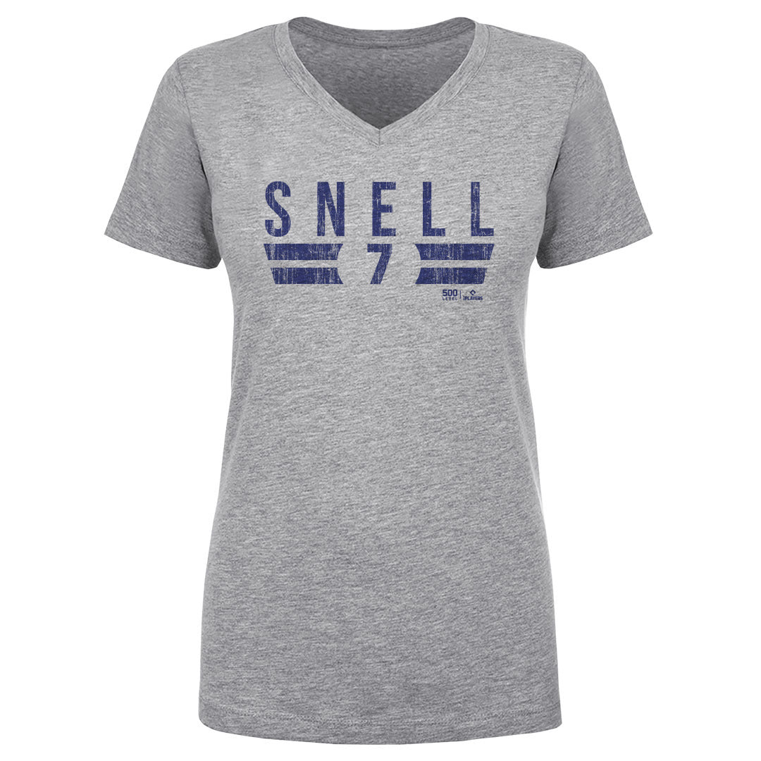 Blake Snell Women's V-Neck T-Shirt | 500 LEVEL