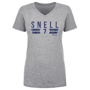 Blake Snell Women's V-Neck T-Shirt | 500 LEVEL
