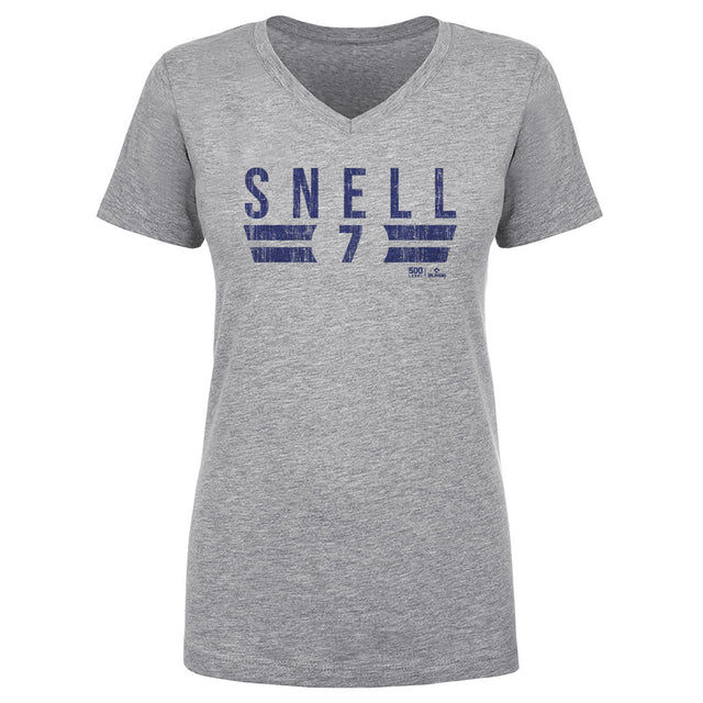 Blake Snell Women's V-Neck T-Shirt | 500 LEVEL