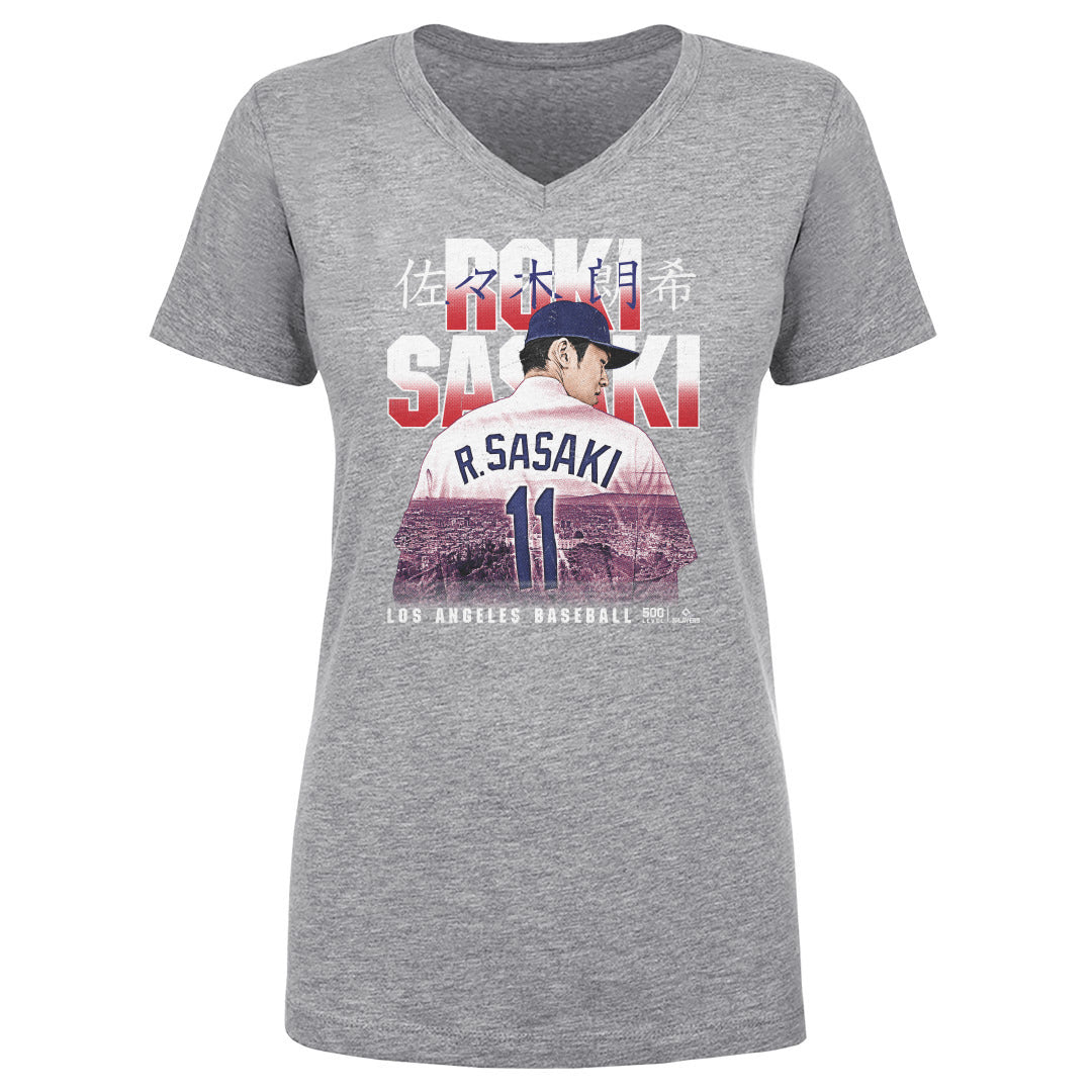 Roki Sasaki Women's V-Neck T-Shirt | 500 LEVEL