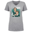 Macklin Celebrini Women's V-Neck T-Shirt | 500 LEVEL