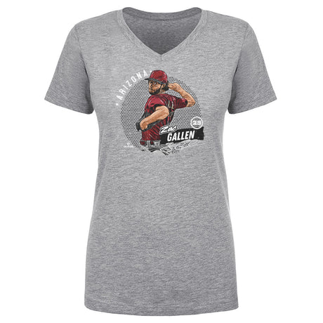 Zac Gallen Women's V-Neck T-Shirt | 500 LEVEL