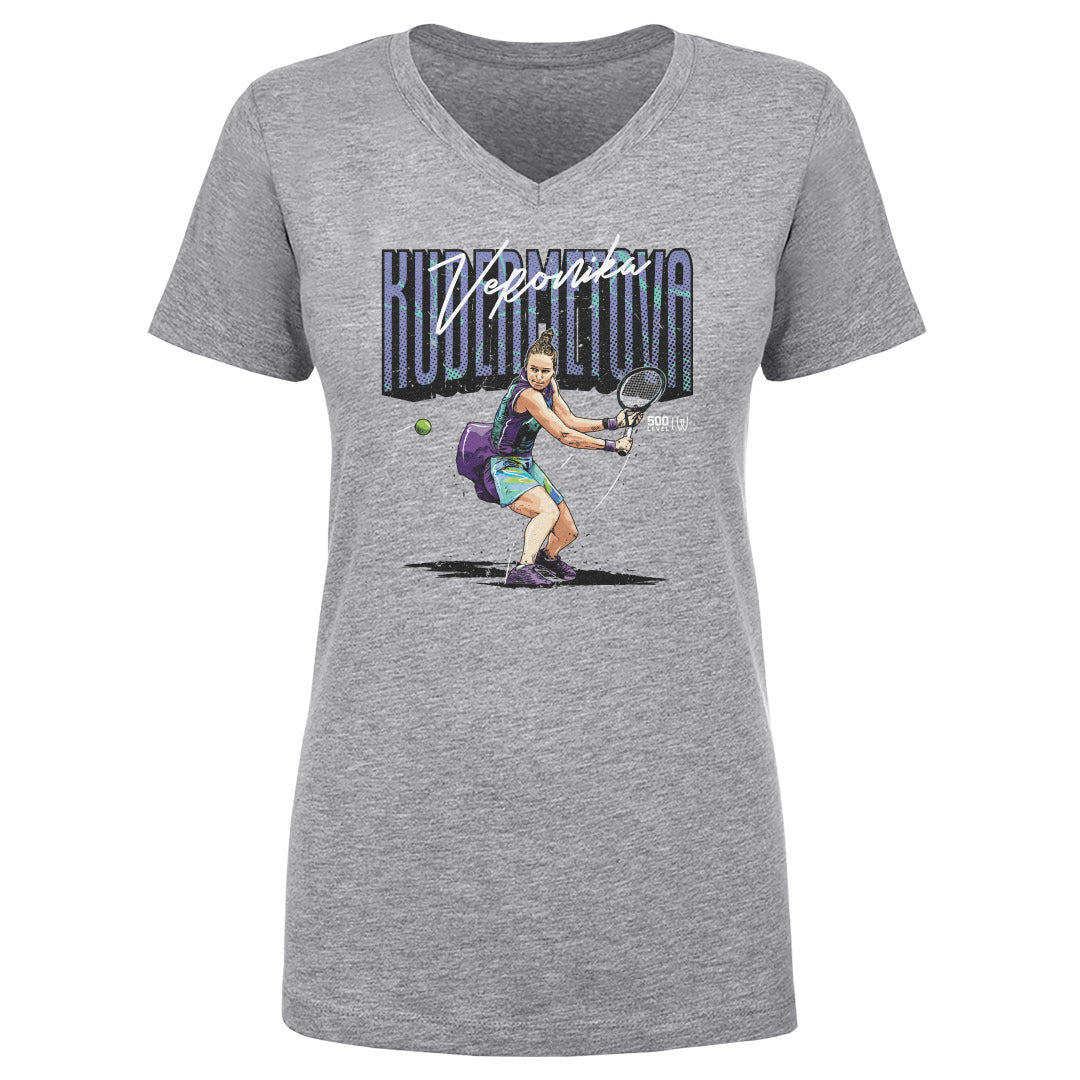 Veronika Kudermetova Women's V-Neck T-Shirt | 500 LEVEL