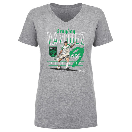Brandon Vazquez Women's V-Neck T-Shirt | 500 LEVEL