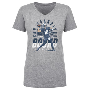 Drake Maye Women's V-Neck T-Shirt | 500 LEVEL