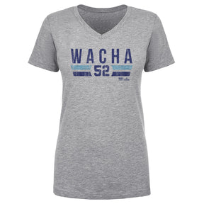 Michael Wacha Women's V-Neck T-Shirt | 500 LEVEL