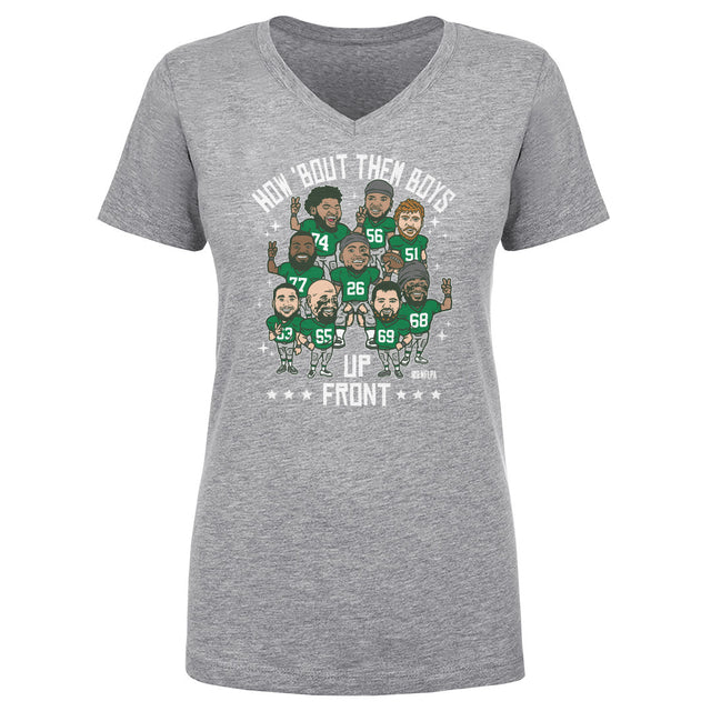 Saquon Barkley Women's V-Neck T-Shirt | 500 LEVEL