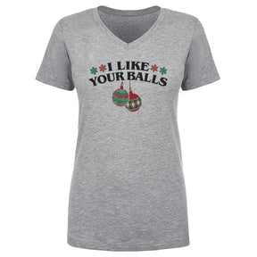 Christmas Women's V-Neck T-Shirt | 500 LEVEL