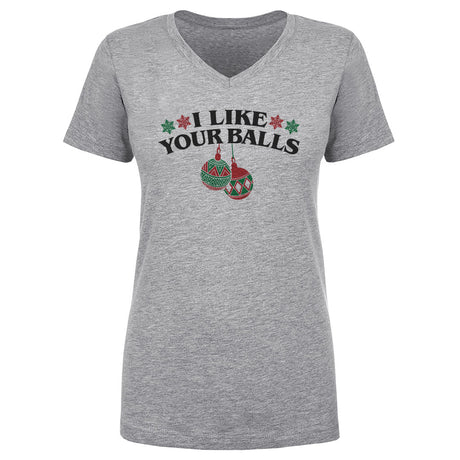 Christmas Women's V-Neck T-Shirt | 500 LEVEL