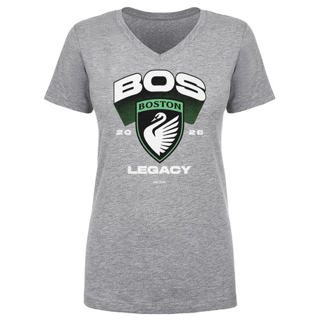 Boston Legacy FC Women's V-Neck T-Shirt | 500 LEVEL