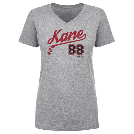 Patrick Kane Women's V-Neck T-Shirt | 500 LEVEL