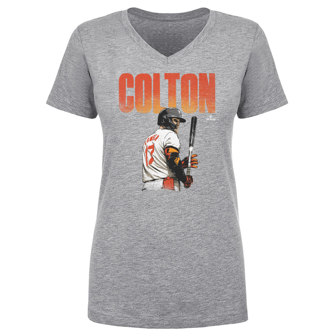 Colton Cowser Women's V-Neck T-Shirt | 500 LEVEL