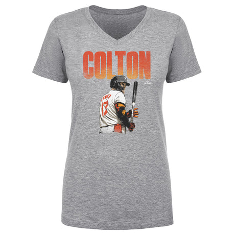 Colton Cowser Women's V-Neck T-Shirt | 500 LEVEL