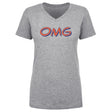 New York M Baseball Women's V-Neck T-Shirt | 500 LEVEL