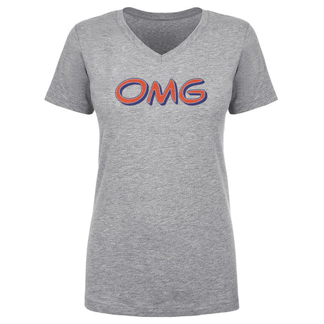 New York M Baseball Women's V-Neck T-Shirt | 500 LEVEL