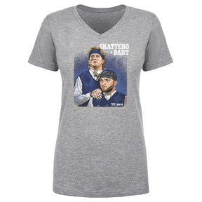 Jaxson Dart Women's V-Neck T-Shirt | 500 LEVEL