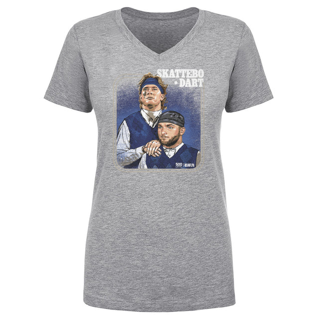Jaxson Dart Women's V-Neck T-Shirt | 500 LEVEL
