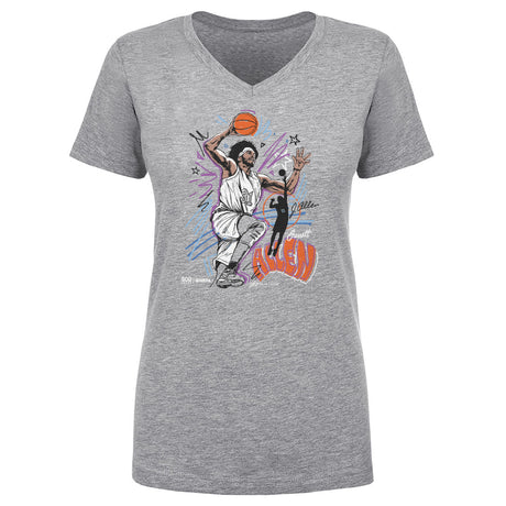 Jarrett Allen Women's V-Neck T-Shirt | 500 LEVEL
