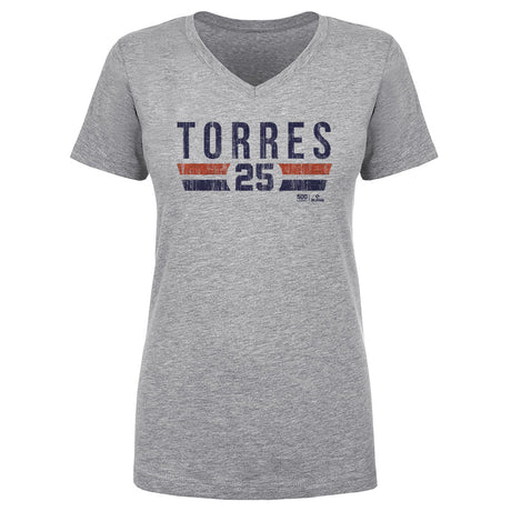 Gleyber Torres Women's V-Neck T-Shirt | 500 LEVEL