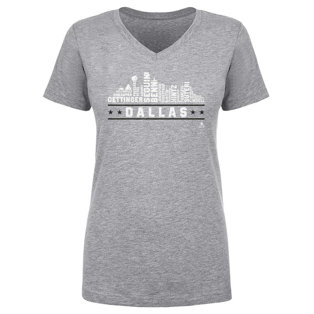 Dallas Women's V-Neck T-Shirt | 500 LEVEL