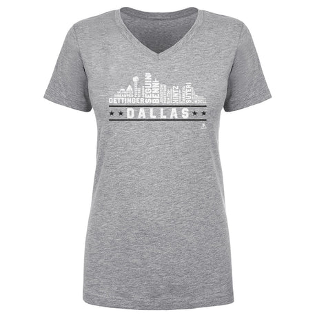 Dallas Women's V-Neck T-Shirt | 500 LEVEL