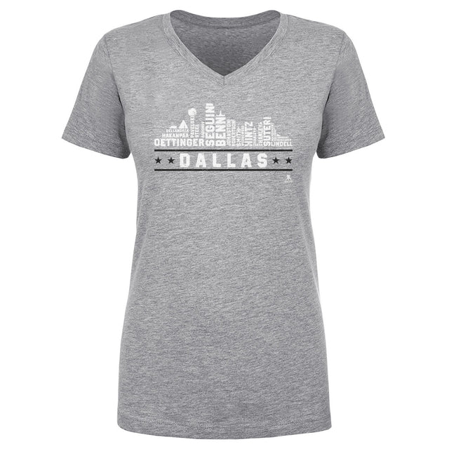 Dallas Women's V-Neck T-Shirt | 500 LEVEL