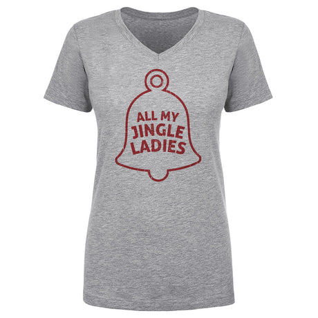 Christmas Women's V-Neck T-Shirt | 500 LEVEL