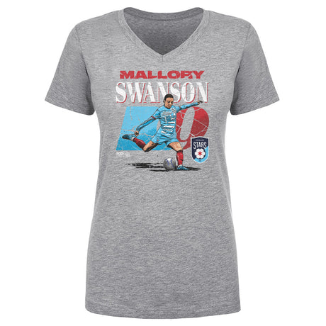 Mallory Swanson Women's V-Neck T-Shirt | 500 LEVEL