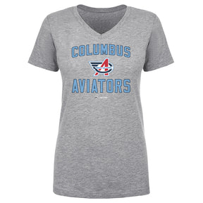 Columbus Aviators Women's V-Neck T-Shirt | 500 LEVEL