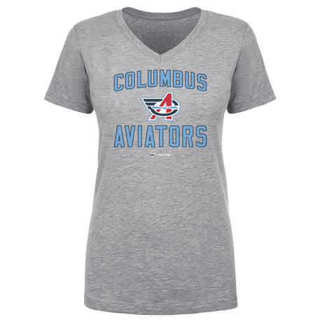 Columbus Aviators Women's V-Neck T-Shirt | 500 LEVEL